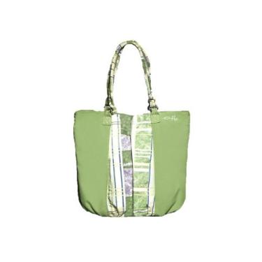 Imagem de Oakley Bolsa de praia xadrez, verde acrid, tamanho único
