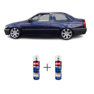 Imagem de SPRAY AUTOMOTIVO Azul Nobre VW + SPRAY VERNIZ 300ML - Sherwin Williams