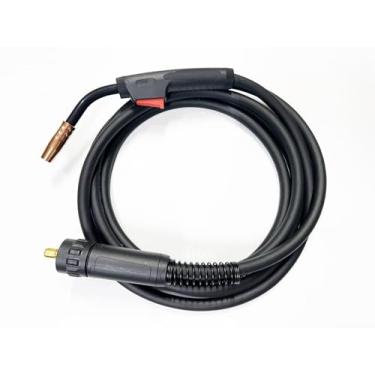 Imagem de 150 amp Euro Connector Mig Tocha de pistola de solda 3,7 m/4,6 m Consumíveis estilo Tweco (15FT GIM)