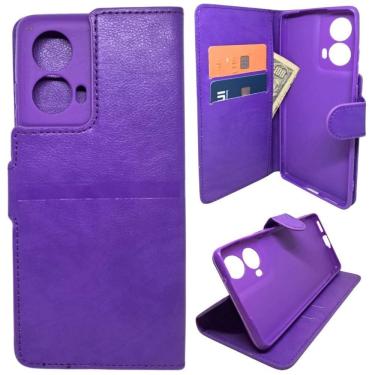 Imagem de Capa Carteira Para Motorola G85  Tela De 6.67  Capinha Case