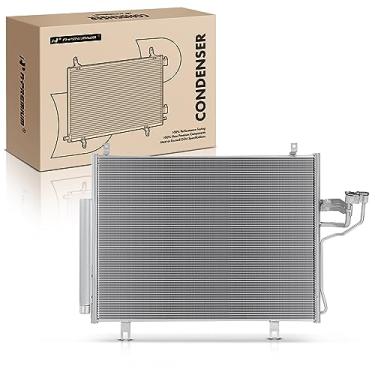 Imagem de A-Premium Condensador A/C de ar condicionado compatível com Mazda CX-9 CX9 2016-2022 L4 2.5L Turbocharged, número de substituição TK4861480