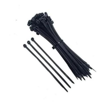 Imagem de Abraçadeira Nylon Preta 200 X 2.5Mm - 100 Unidades - Lotus