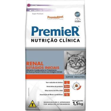 Imagem de Ração Premier Renal Gatos Estagios Iniciais 1,5kg