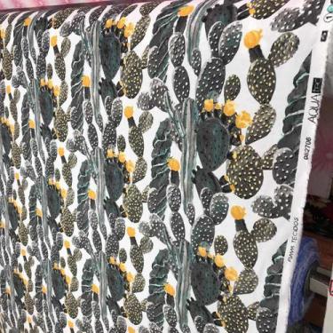Imagem de Tecido Jacquard Aquatec Estampado Cacto - 1,40m de Largura - Fiama