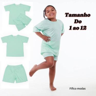 Imagem de Pijama ou conjunto infantil Fifico Modas na cor verde, 6