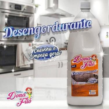 Imagem de Limpador Desengordurante Cozinha e Limpeza Geral 2 Litros - DONA FILÓ