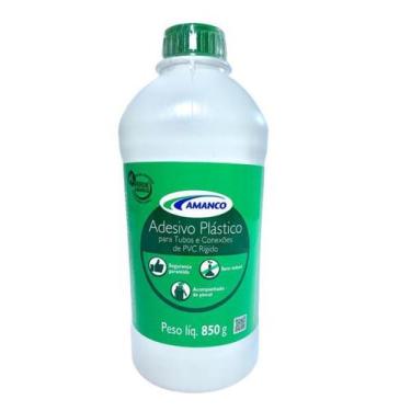 Imagem de Cola Tubo Conexões PVC Amanco com Pincel 850g