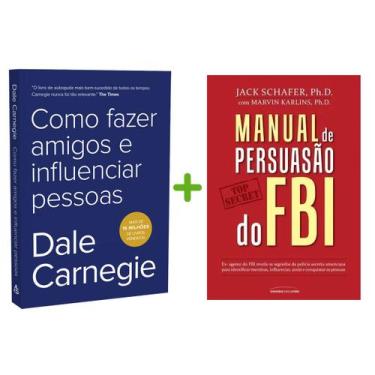 Imagem de Kit 2livros, Como Fazer Amigos e Influenciar Pessoas + Manual de Persu