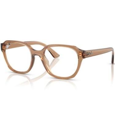 Imagem de Óculos de Grau Ray Ban Nowness Marrom RX7251L 8407-52-Unissex