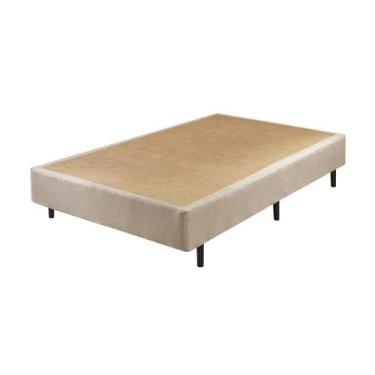 Imagem de Sommier Casal Paglia Eco 138x188x40cm - Bege - Ecoflex, Bege