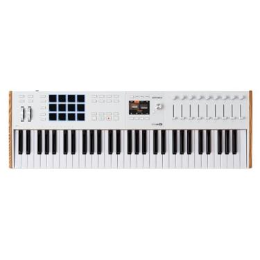 Imagem de ARTURIA Keylab 61 Mk3 Branco — Controlador de Teclado Usb Midi de 61 Teclas com Software Analog Lab Pro Incluído