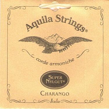Imagem de Encordamento Charango New Nylgut Tensão Média AQ 1 CH MD - Aquila
