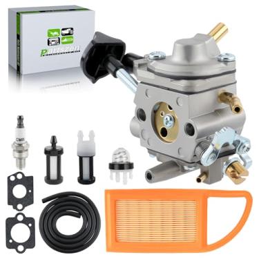 Imagem de partszen Carburador para Stihl BR500 BR550 Peças de soprador de folhas de mochila para Zama C1Q-S183 com filtro de ar linha de combustível Kit de ajuste de carburador