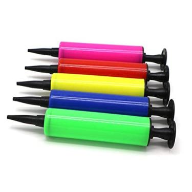 Imagem de Mini Inflador Pequeno de Pressão Manual, Acessórios para Balão, Bomba de Ar Multifuncional, Suprimentos para Festas, para Faixas de Braço de Natação, Almofadas de Ar, Seleção de