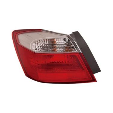 Imagem de Para Honda Accord Sedan Conjunto de luz traseira 2013 2014 2015 lado do motorista EX LX modelo esportivo no corpo para HO2804101 | 33550-T2A-A01