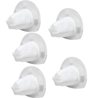 Imagem de Pacote com 5 filtros de substituição compatíveis com aspirador portátil sem fio Dustbuster Black & Decker VF110 CHV1410L CHV9610 CHV1210 CHV1510 CHV1410 CHV1410B BDH2000L, 90558113-01