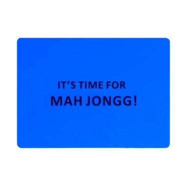 Imagem de GRACIAS Set of 4 Blue Mahjong Tile Mixers (Shufflers), Plastic Mahjongg Accessories for Mahjong Lovers