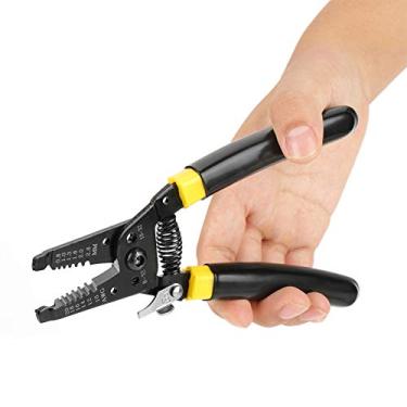 Imagem de Corte de Fio, Alicate Multifuncional para Corte de Cabo, Descascador de Fio 10-20AWG 0,8-2,6 Mm, para Descascamento Eficiente e Descascadores de Fio
