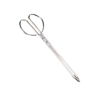 Imagem de Bothyi Fire Tongs Grill Tongs Multifuncional à prova de ferrugem com segurança Tong Tong Longs Tweezer para caminhada para churrasqueira lareira de cozinha, Comprimento 35cm