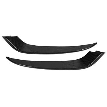 Imagem de Fibra de carbono frontal nevoeiro luz tampa da lâmpada guarnição leve durável para Série 3 Gran Turismo F34 13-18