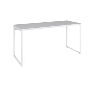 Imagem de Mesa Kuadra Office 150X60X75cm Branco Chess/Est.Branca