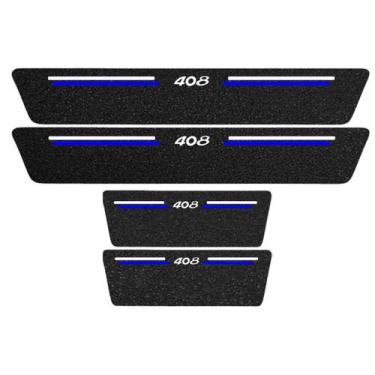 Imagem de Kit Soleira Protetora Porta Premium Blue PVC - 408 - Jhow Adesivos