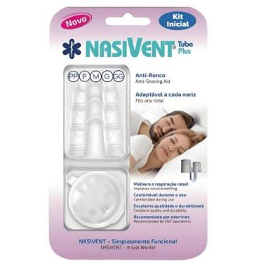Imagem de Nasivent Tube Plus Premium - Dilatador Nasal e Anti Ronco - Tamanhos, 