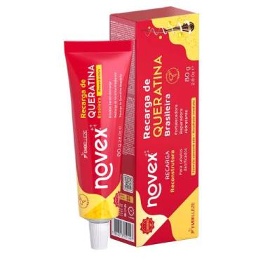 Imagem de Finalizador Capilar Novex Recarga De Queratina 80g