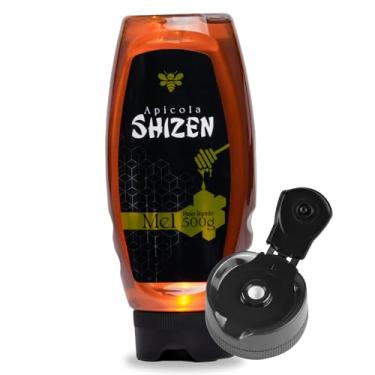 Imagem de Mel Puro Apícola Shizen 510g, Florada Silvestre, Embalagem com Válvula Corta-Pingo