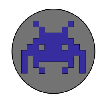 Imagem de Adesivo Decorativo Redondo Personalizado, Tema Jogos, 5cm, Variação 17JG a 27JG (19JG, ADESIVO PLASTICO, 5CM)