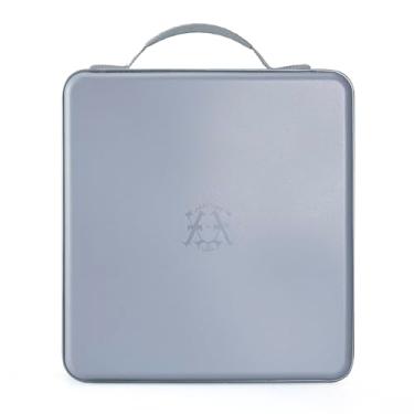 Imagem de alavisxf xx Estojo Para Cd, Suporte Dvd Em Plástico Rígido Com Capacidade 224 Unidades, Organizador Portátil Armazenamento De Discos Grandes Carro, Casa E Viagem (Capacidade Cinza)