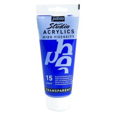Imagem de Tinta Acrílica Studio 100ml Pébéo 15 Ultramarine Blue