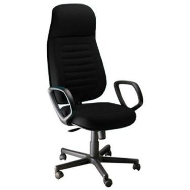 Imagem de Cadeira Presidente Com Espaldar Alto Linha Blenda Preto - DESIGN OFFIC