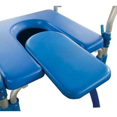 Imagem de Assento Para Cadeira de Banho D60 Dellamed Almofadado E Reforçado