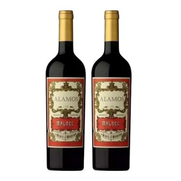 Imagem de Kit c/ 2 Vinho Tinto Argentino Alamos Malbec 750ml