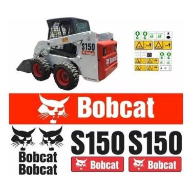 Imagem de Kit Adesivos - Bobcat S150 - Spts