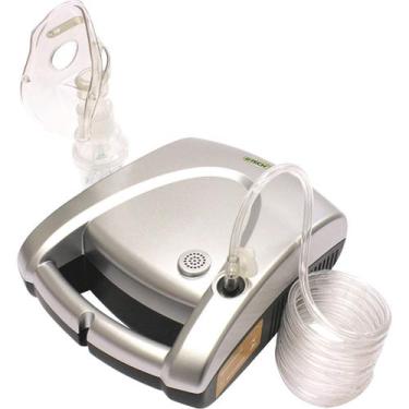 Imagem de Nebulizador a Ar Comprimido G-Tech Nebcom V Bivolt Prata, Bivolt