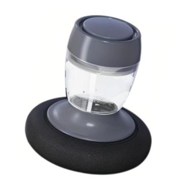 Imagem de predolo Polidor de cera para carro, manutenção automotiva portátil, cabo ergonômico, garrafa, almofada de esponja profissional para enceramento de carro