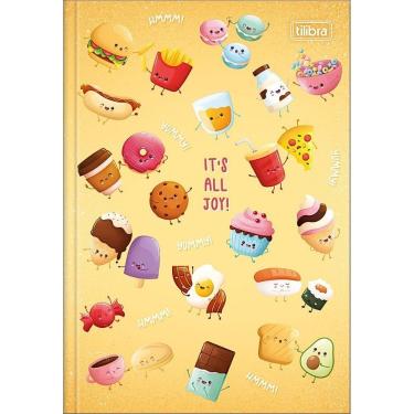 Imagem de Caderno Brochura Capa Dura Universitário Taste 80 Folhas Tilibra Estampa 1