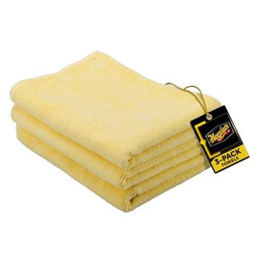 Imagem de Meguiar's Supreme Shine Toalhas de microfibra para carros, conjunto de toalhas de microfibra de carro de ultra-pelúcia absorvente para remover efetivamente produtos de cuidados com o carro sem deixar