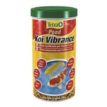 Imagem de Ração Para Peixes Tetra Pond Koi Vibrance Sticks 1l/140g
