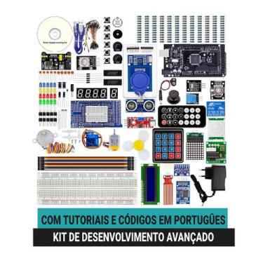 Imagem de Kit Mega Avançado Componentes Para Arduino Caixa NFe - ACEBOTT