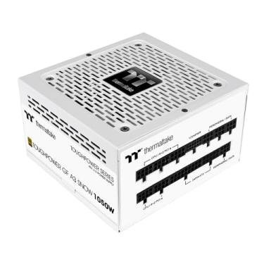 Imagem de Thermaltake Fonte de alimentação Toughpower GF A3 Snow Edition 1050W 80+ Gold Full Modular SLI/Crossfire Ready ATX 3.0; Conector PCIe Gen.5 600W 12VHPWR incluído; PS-TPD-1050FNFAGU-N; 10 anos de