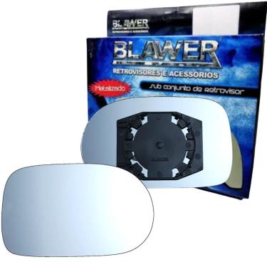 Imagem de 97126 - Vidro Espelho Retrovisor Lado Direito Com Base Palio 2011 a 2014 - Blawer