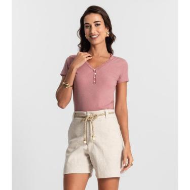 Imagem de Blusa Kohmar Ribana de Linho Feminina-Feminino