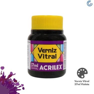 Imagem de Verniz Vitral 37ml Violeta - Acrilex
