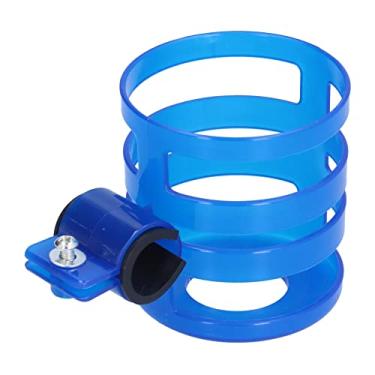 Imagem de KIMISS Porta de Garrafa de água Ajustável - Suporte Universal para Carrinho de bebê e Bicicleta - Se Encaixa Em Garrafas de água, Canecas de café e de bebê (Azul)