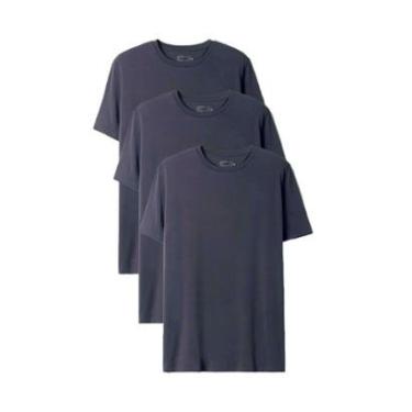 Imagem de Kit 3 Camisetas Masculinas Oficina Reserva Move Casuais Modal Confortável 92923-Masculino