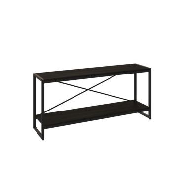 Imagem de Rack P-tv Dynamica 120x30x56cm C-02 Prateleiras Preto ônix - Est.preta Preto ônix - Est.preta