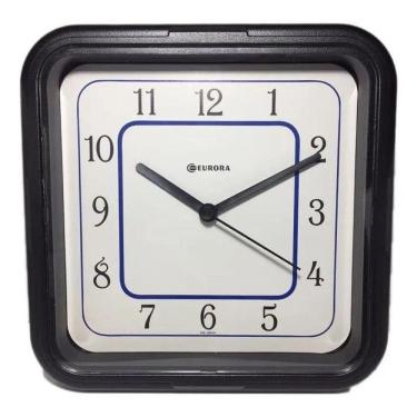 Imagem de Relógio De Parede Quadrado Euro